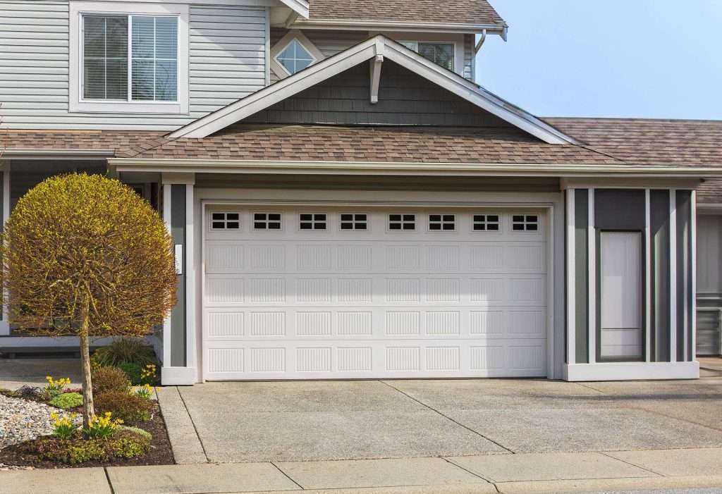 Garage Door House